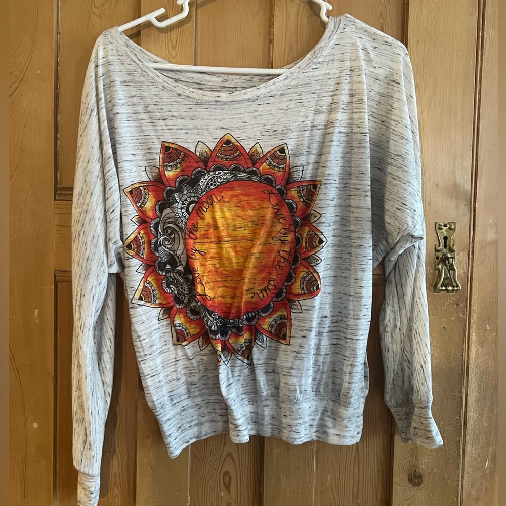 Electro Threads off-shoulder shirt